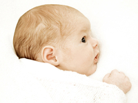 Portrait eines kleinen Babys