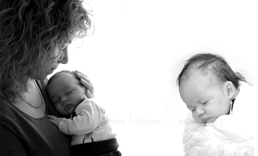 schönes Mama-Baby-Foto