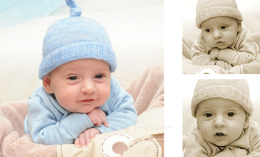 Baby lachend Portrait