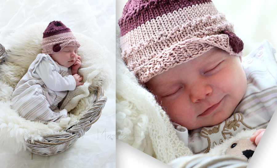 kleines schlafendes neugeborenes Baby - Fotografie Marita Hüttner