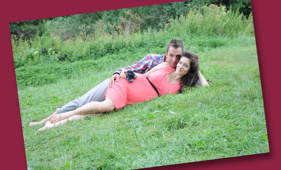 Fotoshooting Schwangerschaft in Langenburg von Marita Hüttner