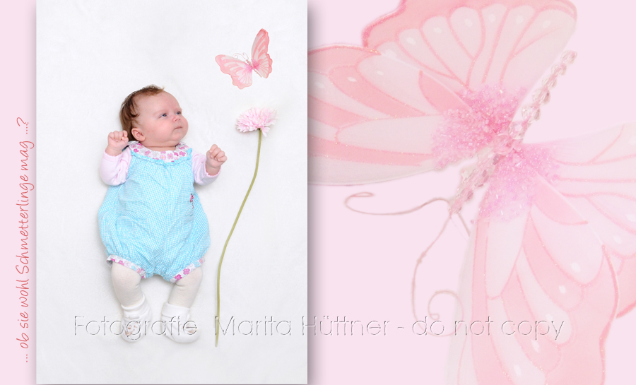 Baby Mädchen 8 Wochen