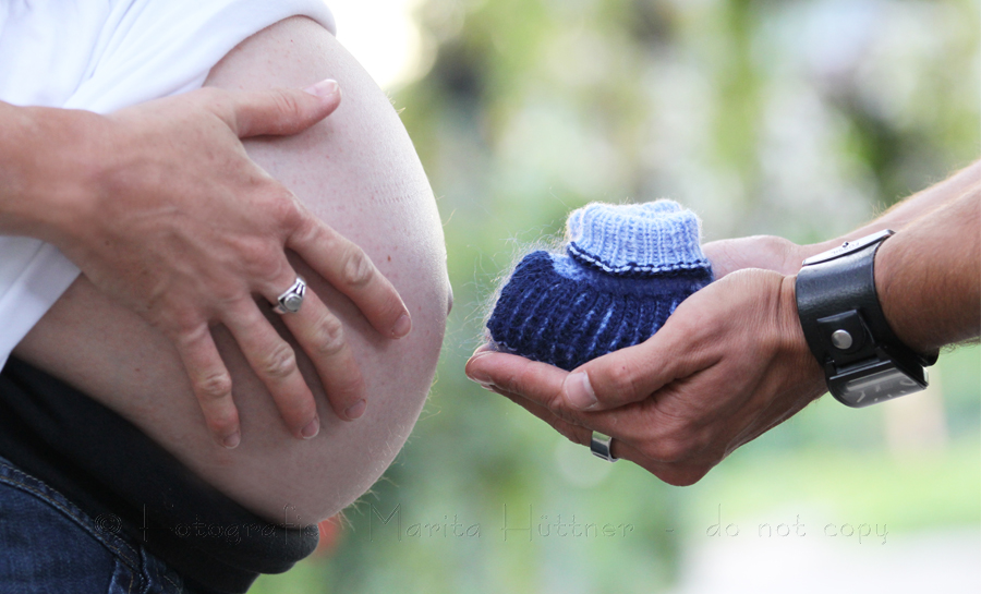 Foto Babybauch Marita Hüttner